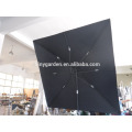 3*3М напольные алюминиевые консольные Патио зонтик Roma, саду зонтик